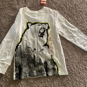 Long sleeve bear shirt